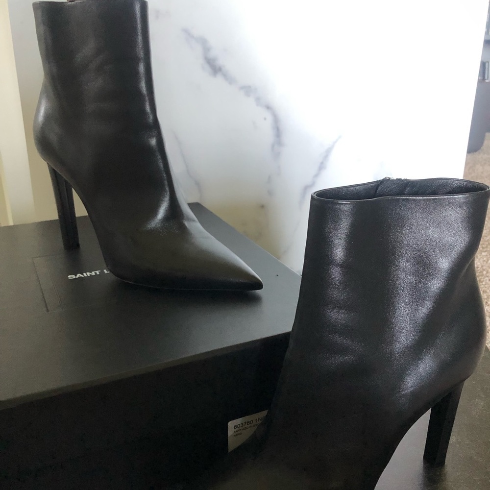 Saint Laurent Kate 105 Zip Booti